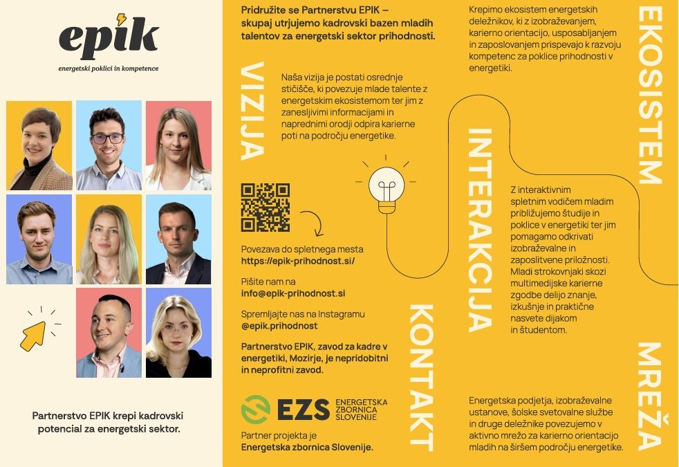 EZS partner projekta #EPIK – Energetski Poklici In Kompetence